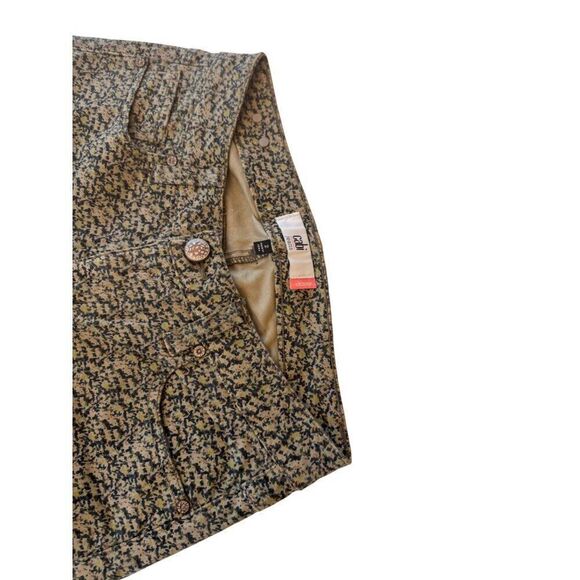 Cabi Abstract Floral Artsy Print Skinny Jeans Sz 2 EUC Mid-Rise Stretch, Soft - Picture 5 of 12